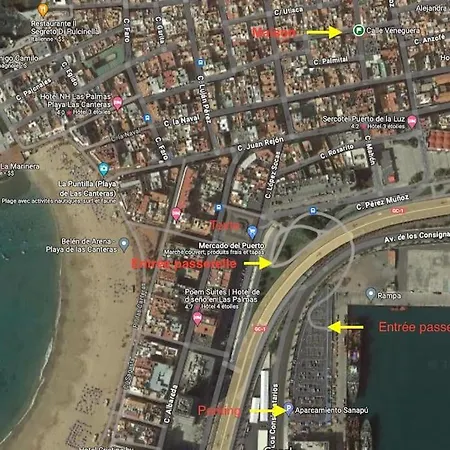 Atico La Isleta Apartman *